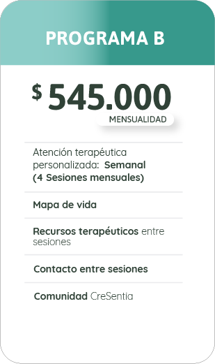 Programa B - Adultos CreSentia