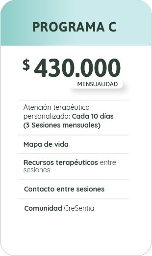 Programa C - Adultos CreSentia